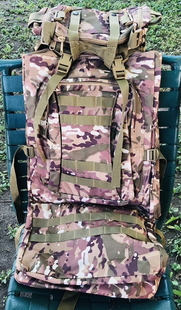 Long Kings Guard Camouflage hiking camping backpack