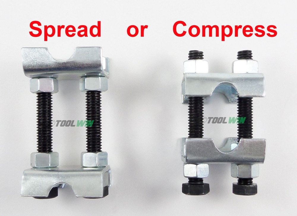 4 pc Mini Coil Spring Compressor Adjustable Spring Struts Shocks Adjuster Tool