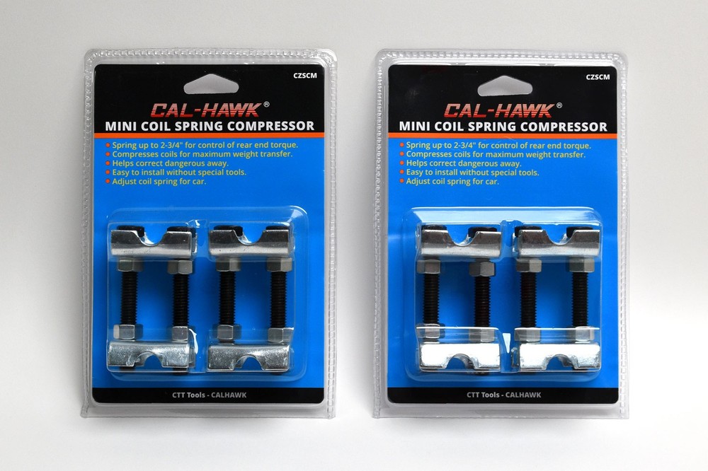 4 pc Mini Coil Spring Compressor Adjustable Spring Struts Shocks Adjuster Tool