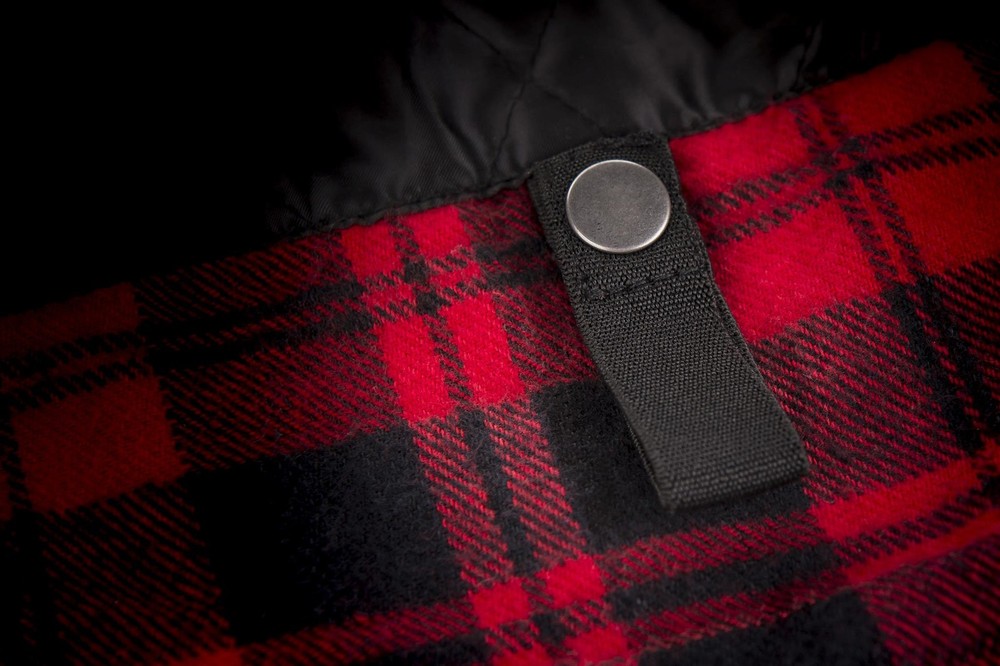Marksman Flannel Black/Red Md