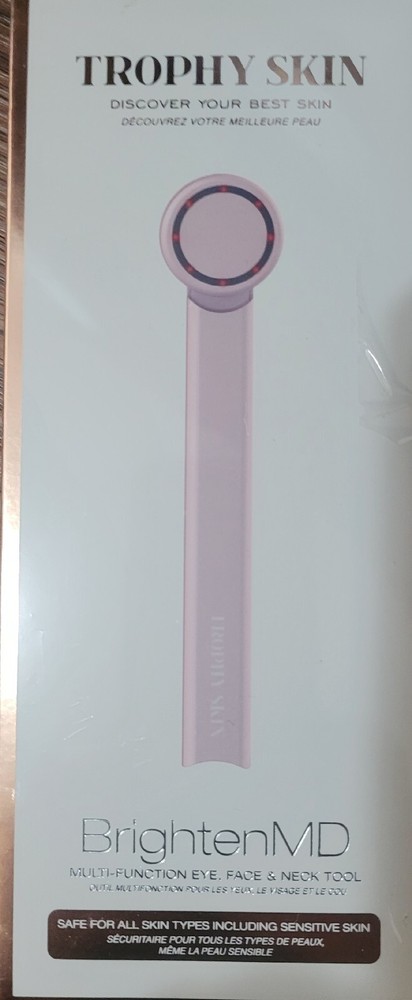 Trophy Skin BrightenMD Multi-Function Eye, Face & Neck Tool NEW IN Box