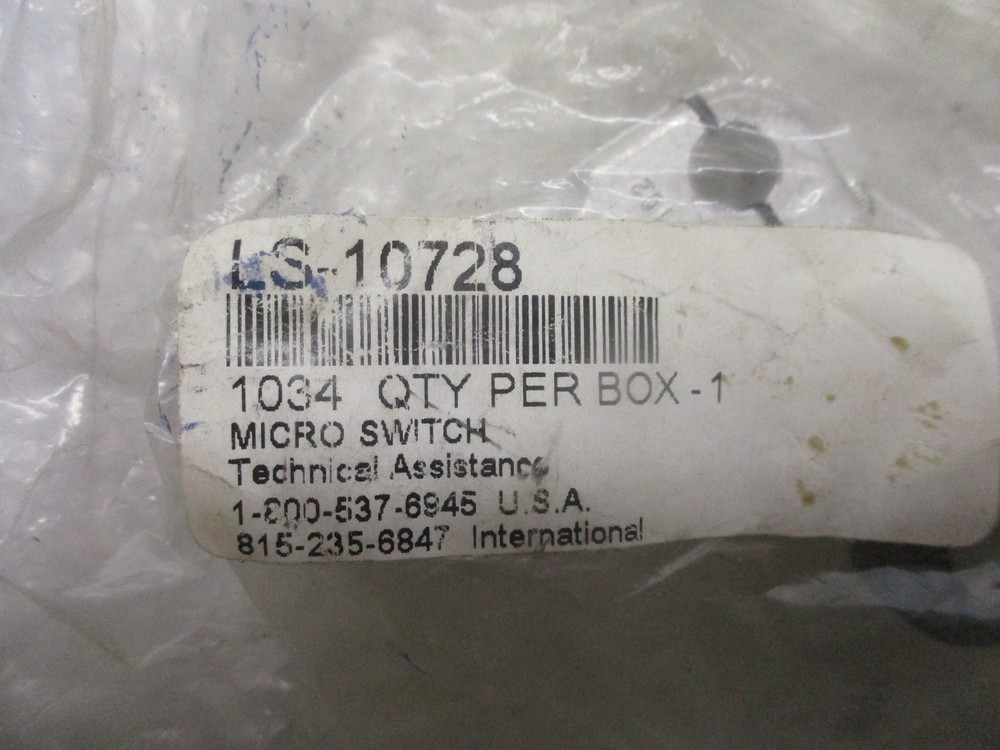 MICROSWITCH LS-10728 ROLLER LEVER ARM NSMP