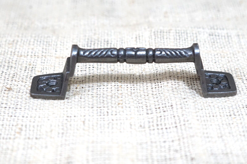 20 Cast Iron Handles Gate Pull Shed Door Handles Fancy Drawer Pulls Barn Iron