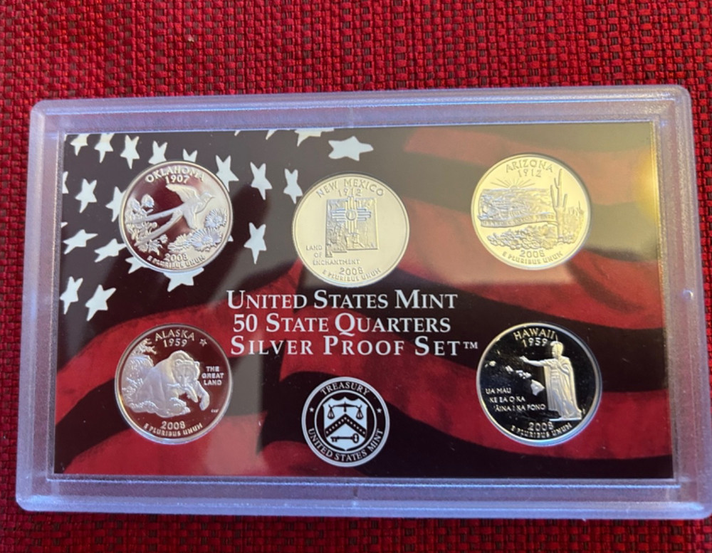 2008 US Mint Silver Proof Set