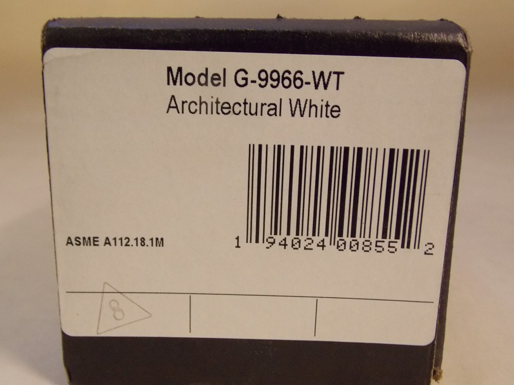 Graff Flip Plug Drain G-9966-WT without Overflow , Architectural White