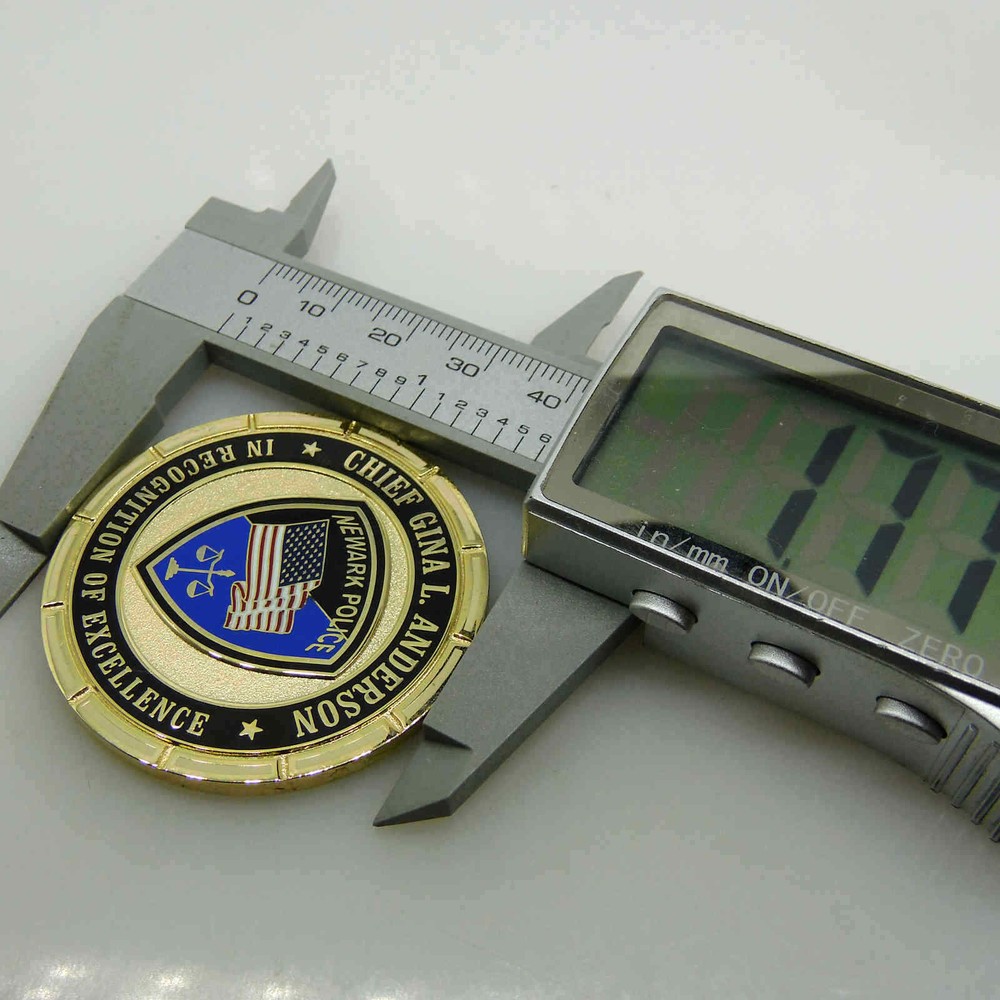 NEWARK POLICE CHIEF CHALLENGE COIN