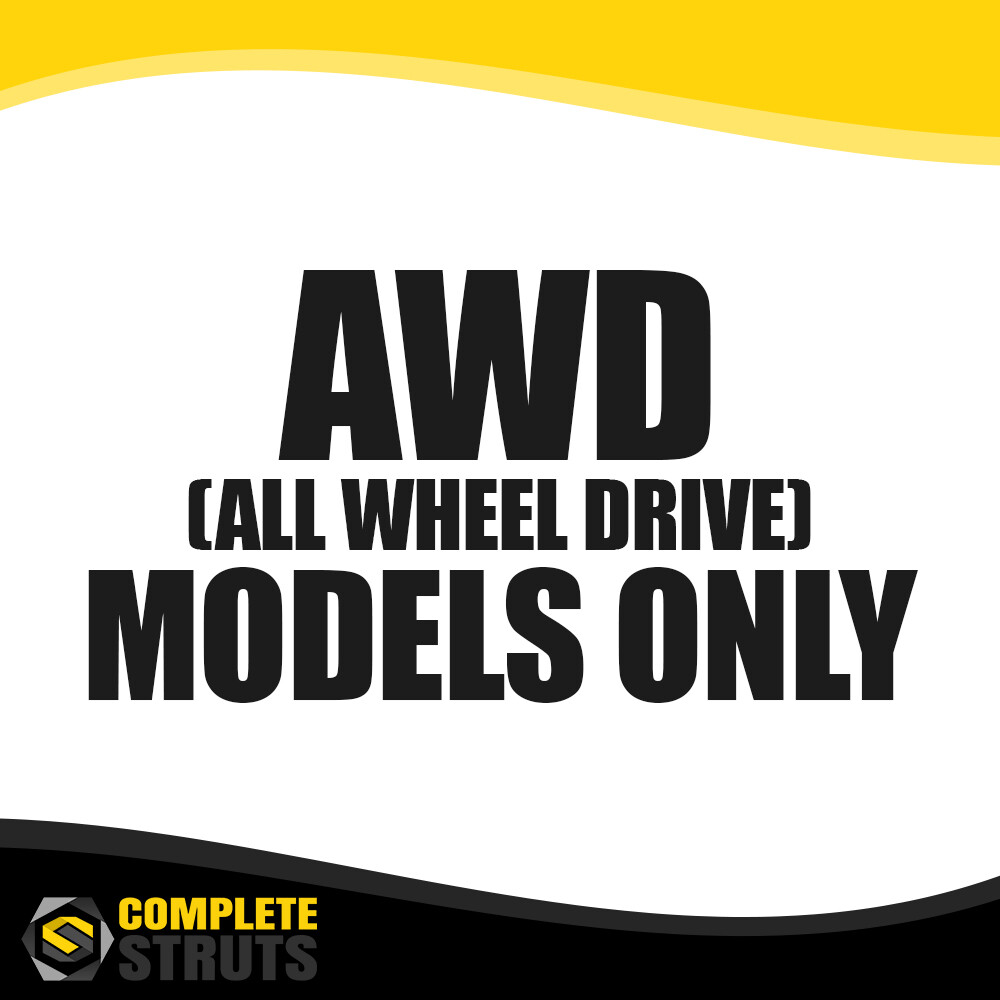 Front & Rear Complete Strut & Coil Spring Assemblies for 2014-2020 Acura MDX AWD