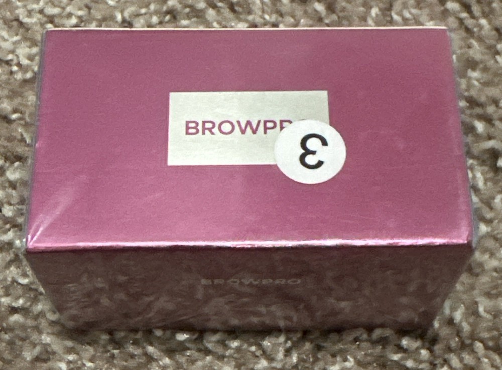 Browpro # 3 Eyebrow Simone Stamp  Dark  Brown (Unibrow)