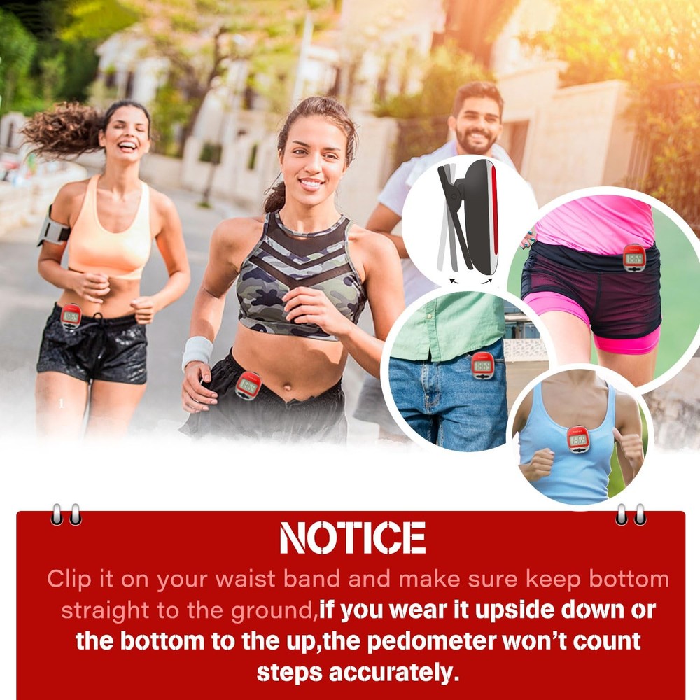 Best Portable Pedometer for Accurate Step Tracking and Calorie Counting