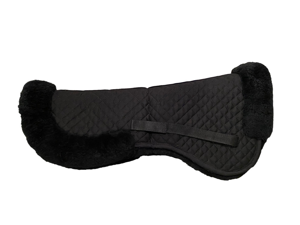 Circuit™ Sheepskin Correction Half Pad Black A/P