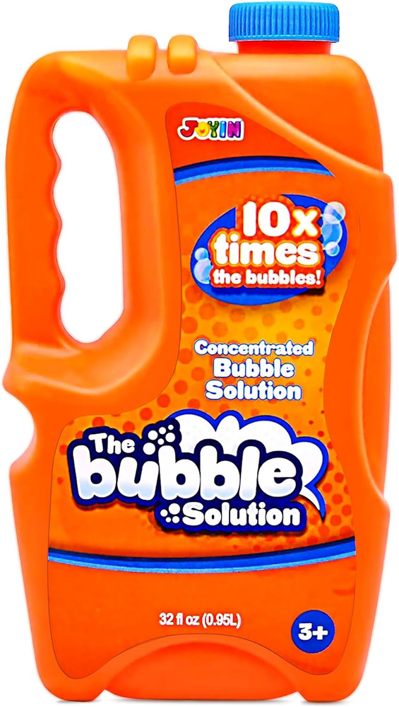 32 OZ Concentrated Bubble Solution for Bubble Machines (Up to 2.5 Gallons), Conc