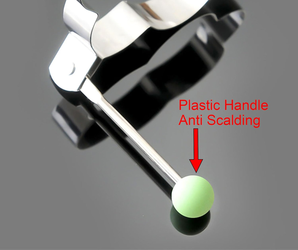 Stainless Steel Egg Molds, 5 Pack 3.5 Inch Different Shape Silver Egg Ring Molds