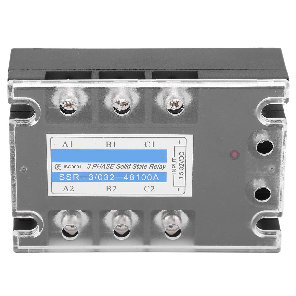 3 Phase Solid State Relay Electric Input SSR-3 D48100 100A DC Controlled AC