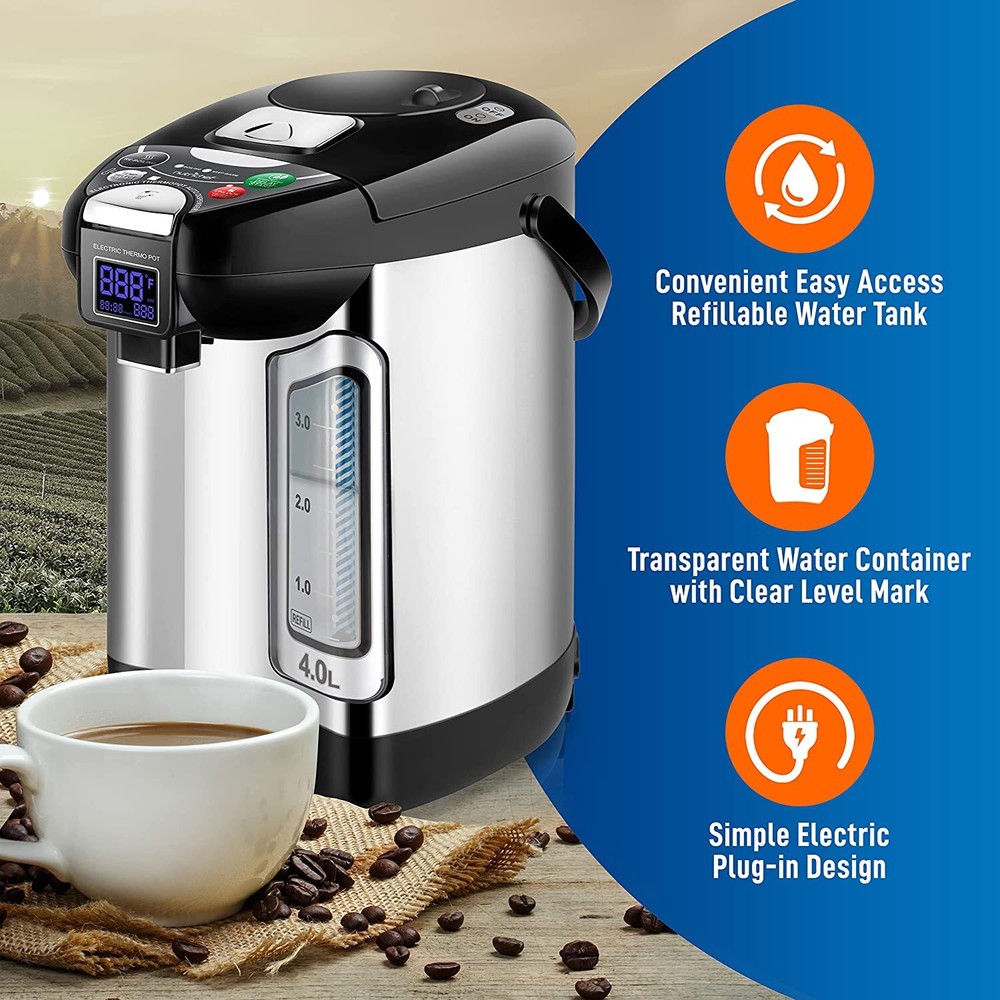 Nutrichef NCHUD54 Digital Hot Water Dispenser