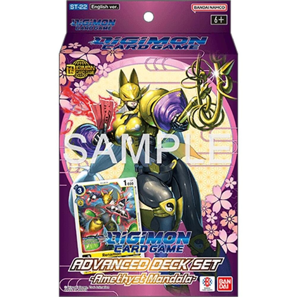 Digimon Amethyst Mandala Advanced Deck [ST22] NEW