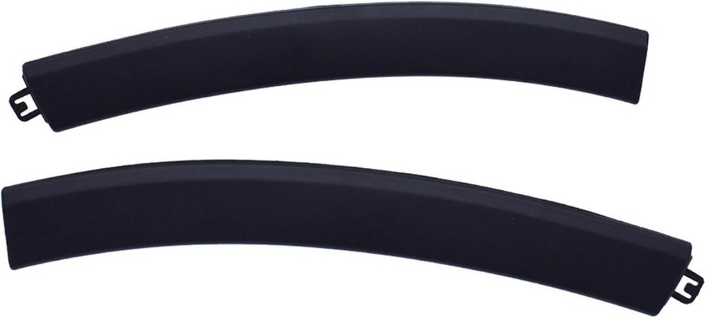 2 Pieces Left & Right Side Black Bumper Filler Front Replacement for 2007 2008 2