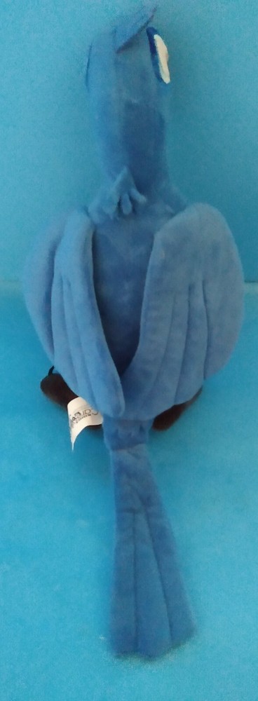 Plush Royal Blue Parrot Bird