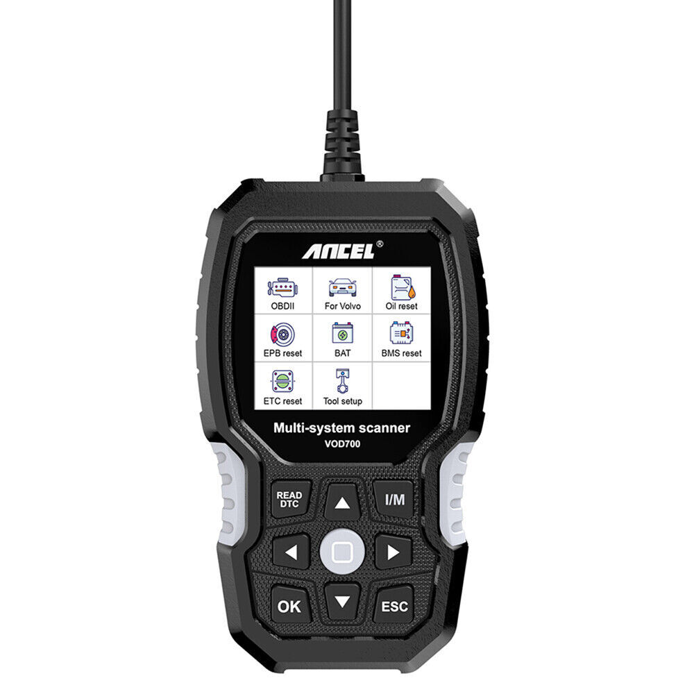 ANCEL VOD700 Auto OBD2 Full System Diagnostic Code Scanner For VOLVO BMS ABS SRS