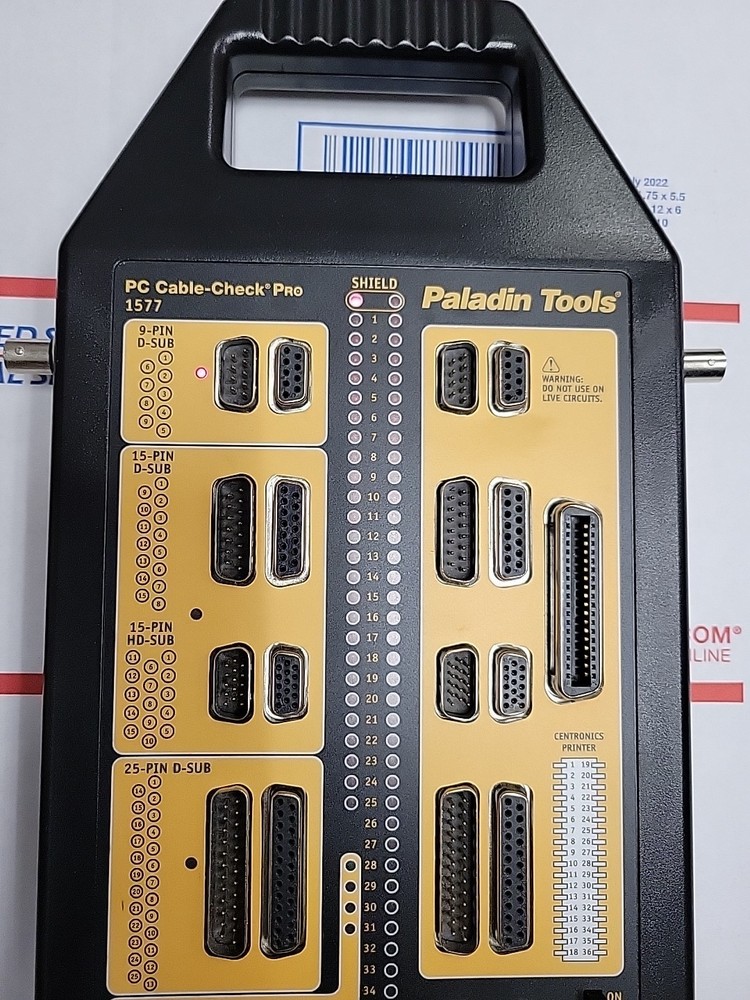 Paladin Tools 1577 PC Cable-Check Pro : Cable Tester Kit device works perfectly