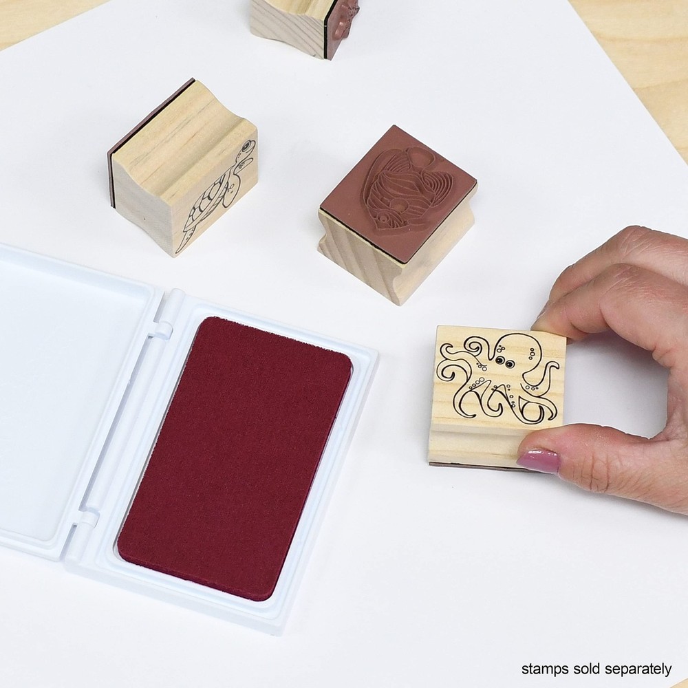 Ready 2 Learn Scented Stamp Pad - Cherry - Red - Non-Toxic - Fade