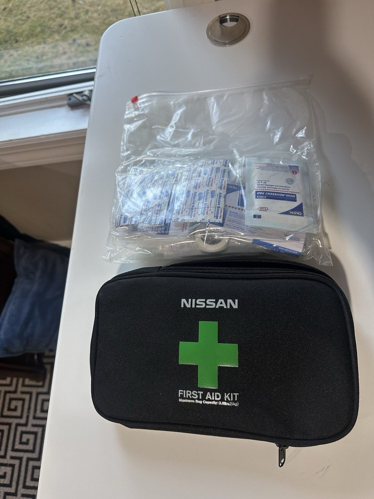 Nissan First Aid Kit Premium OEM Black Case