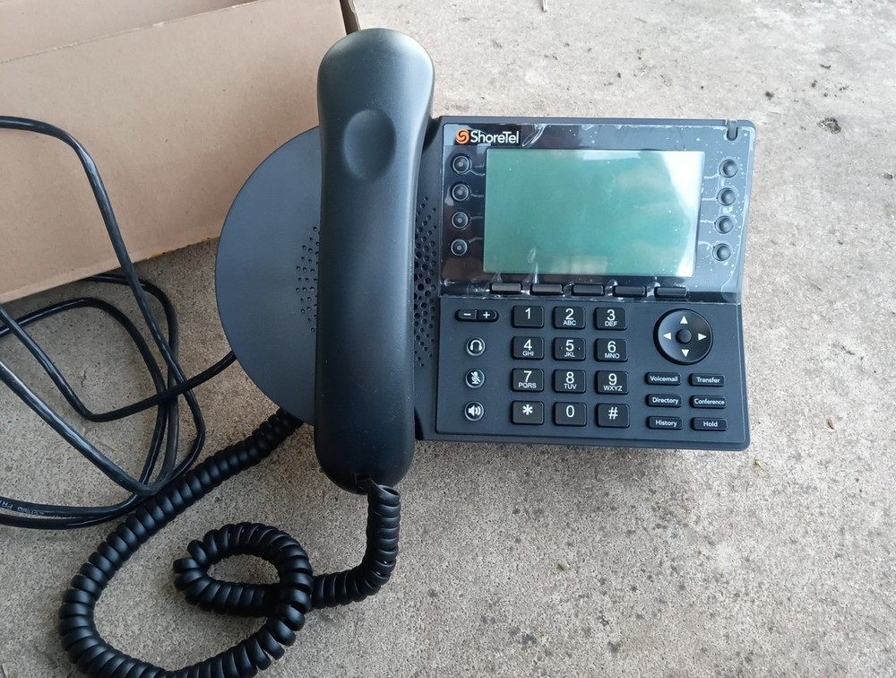 Untested, Unknown ShoreTel 630-2099-14 button expansion office phone unit