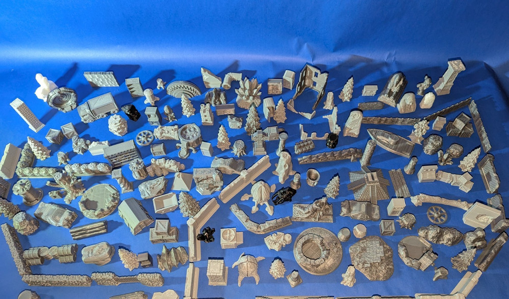 204 Pieces of scatter terrain bundle