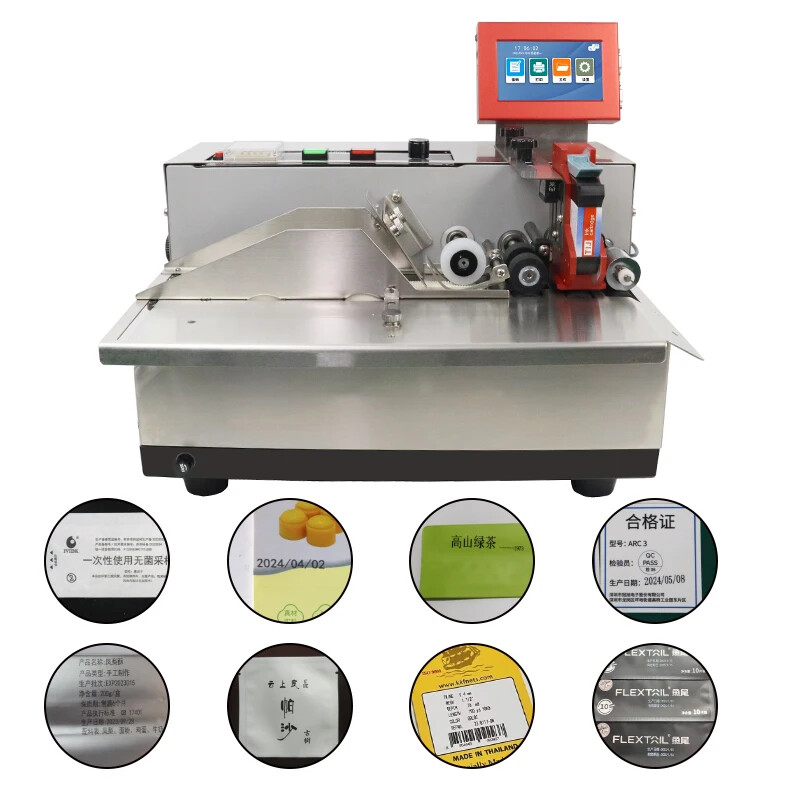 Coding machine, automatic pagination printing machine, plastic bag card coding