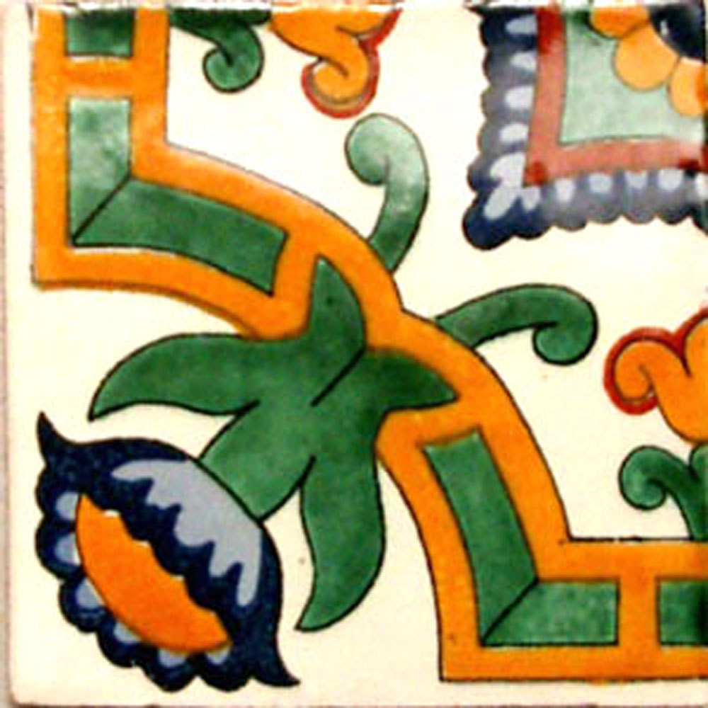#C068 MEXICAN CERAMIC HANDMADE TALAVERA TILE SETS