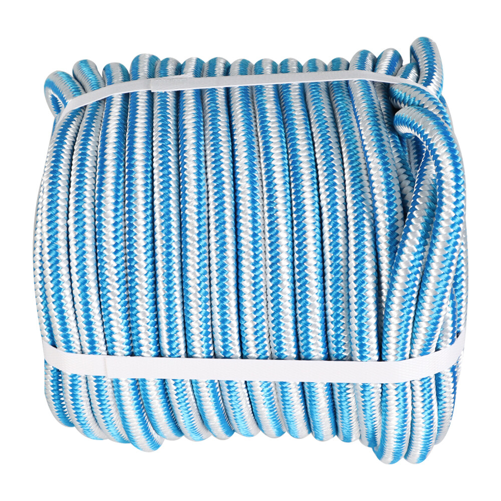 16 Strand Braided Nylon Core Polyester 1/2" × 150' Arborist Tree Climbing Rope