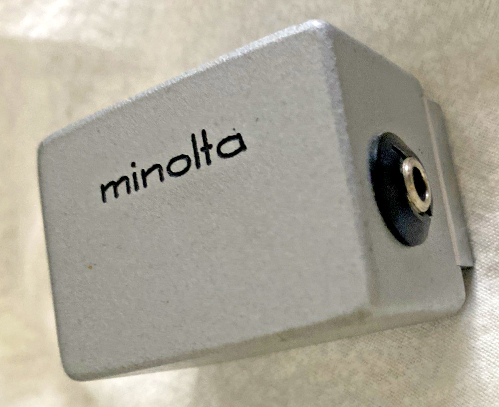 Vintage Minolta Flash Meter Light Meter With Accessories