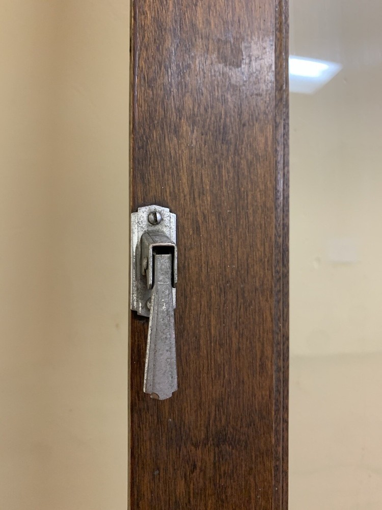 Antique Victorian Window Panel With Glass