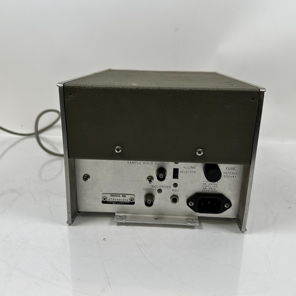 Hewlett-Packard HP 3406A Broadband Sampling Voltmeter & Probe Kit