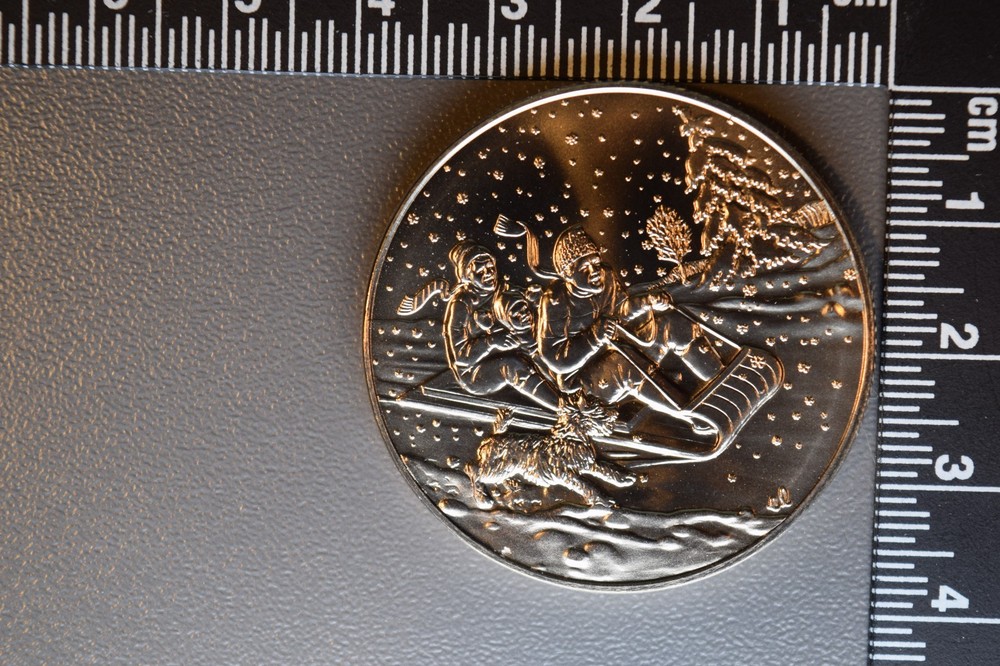 Christmas Themed Medal