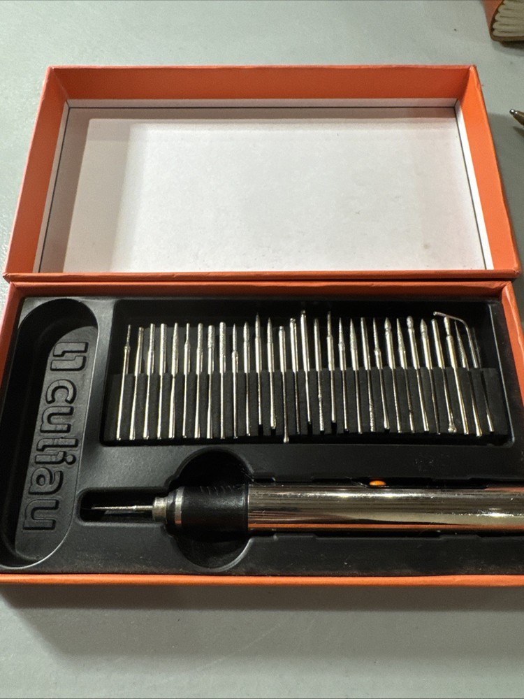 Culiau Customizer Professional Engraving Pen- Silver Portable Tested