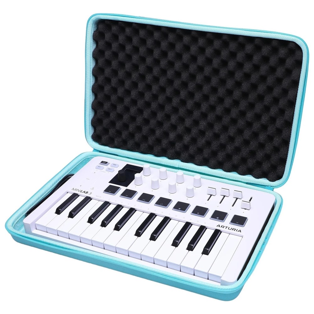 LTGEM Case Compatible with Arturia MiniLab 3 Universal MIDI Controller, Mint ...