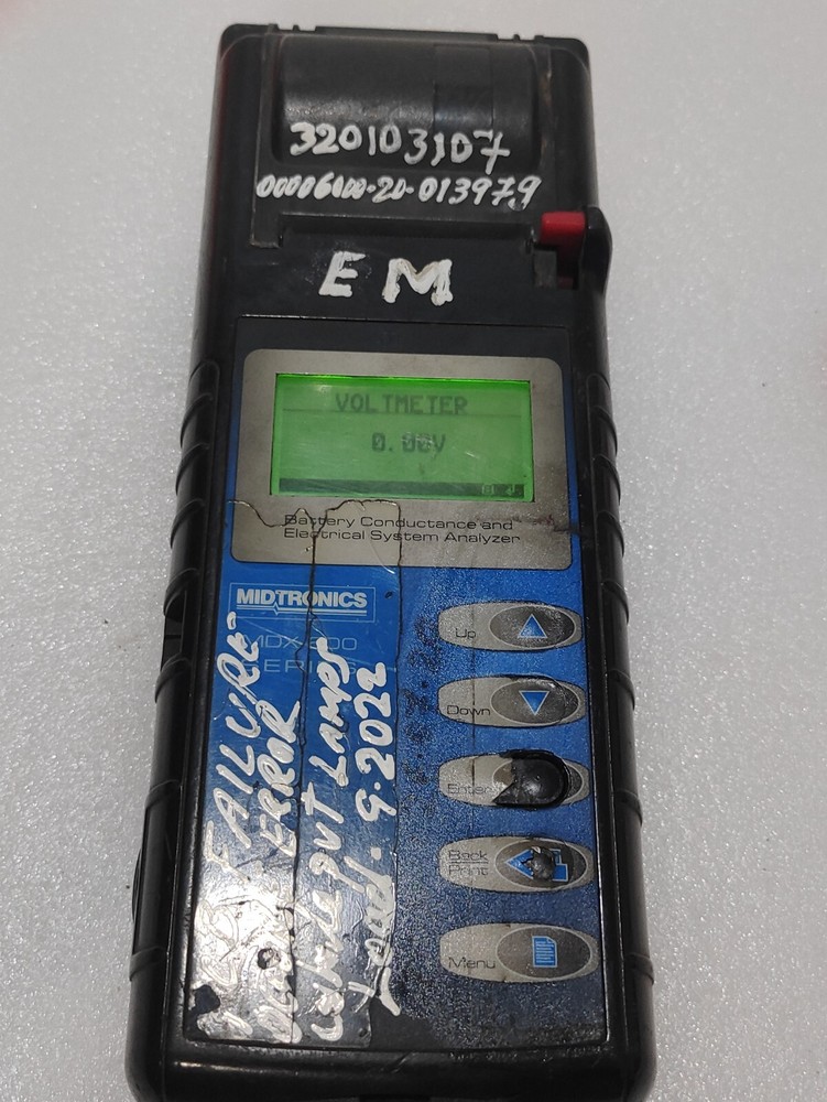 Midtronics MDX-650P SOH 6 & 12V Digital Battery/Electrical System Analyzer