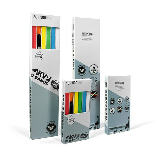 KVP ID Bands 20" [MultiColor] (500 count)