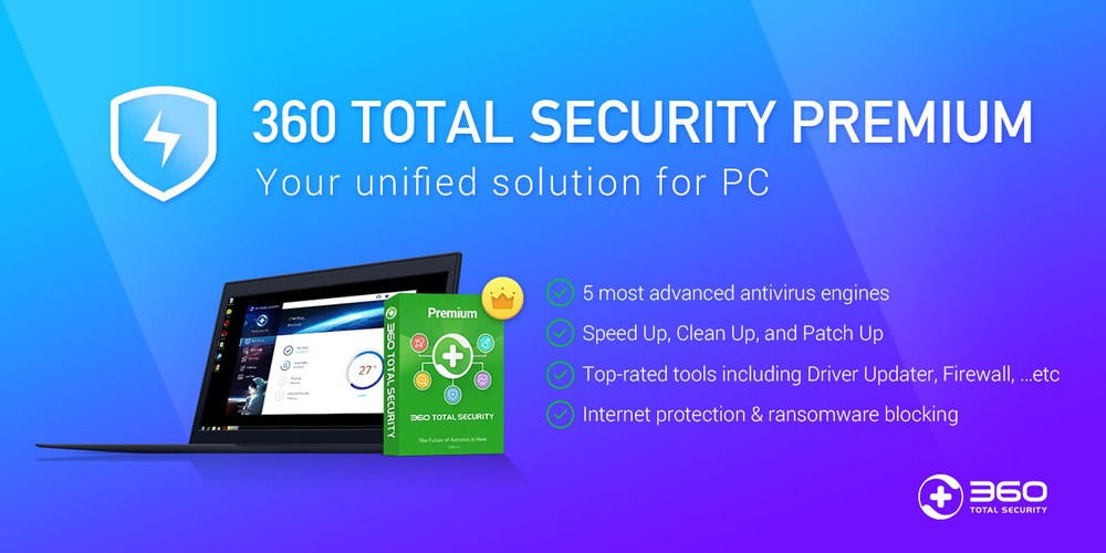 360 Total Security for 1-3 Years and 1-3 Devices