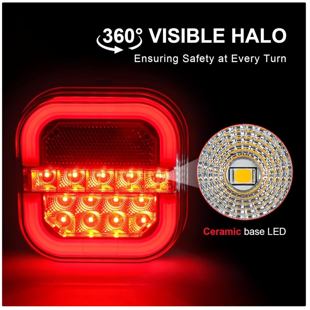 Portable Wireless Tail Lights - RV Camper