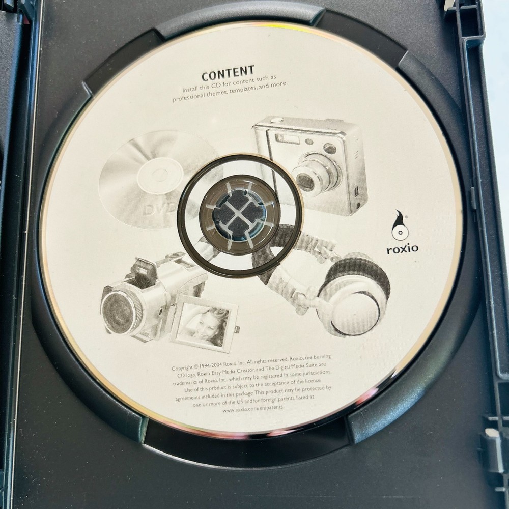 Roxio Photosuite 7 Platinum Software CD PC 1996-2004