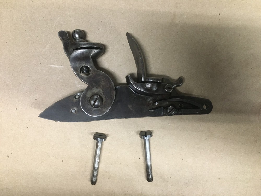 Tower Flintlock lock with screws NICE Condition