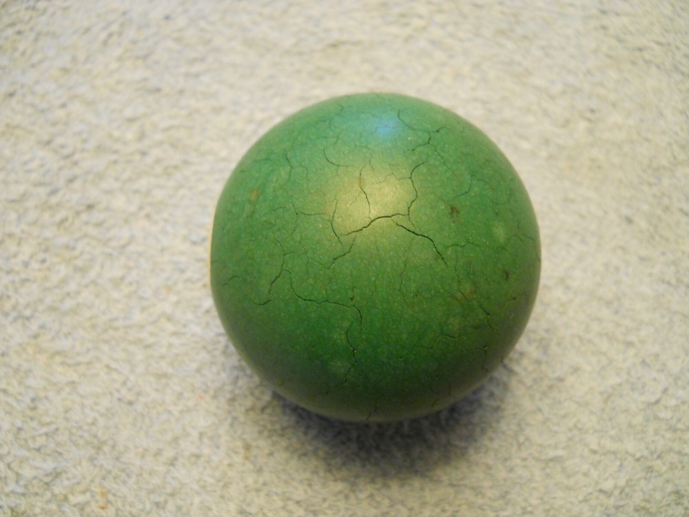 Vintage Clay Billiard Ball- #6