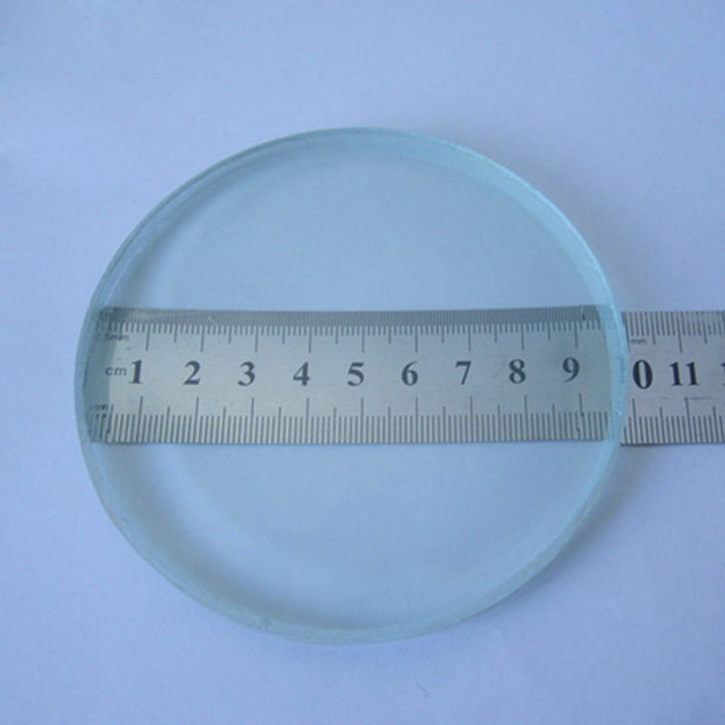 2pc 100mm Optical Glass Optics Double Concave Glass Lens For Physics Learning