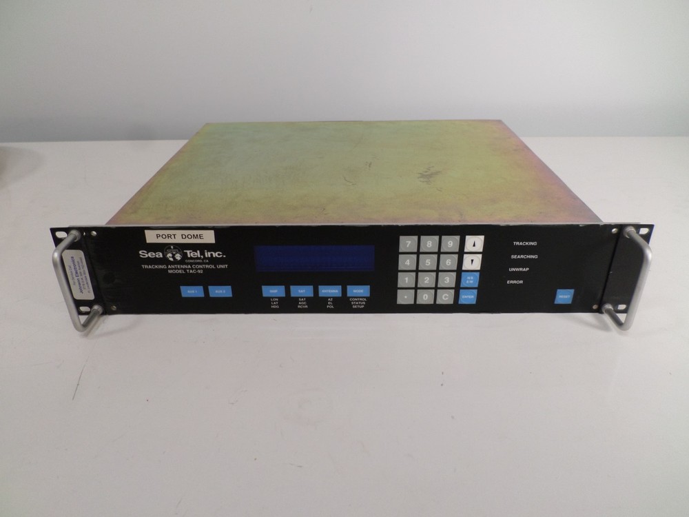 Seatel TAC-92 Rack Mount Tracking Antenna Control Unit - Partially Tested