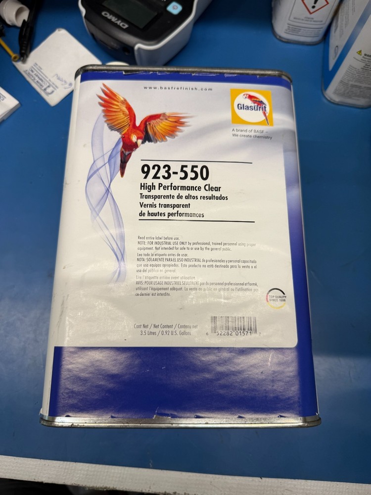 RM BASF Glasurit 923-550 High Performance Clear 3.5L