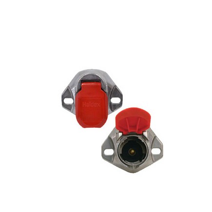 Haldex be23101 Trailer Receptacle Socket 300 Amp Capacity, Socket Lug Stud