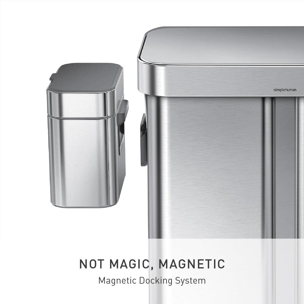 Reduce Kitchen Waste Odor - simplehuman 4L Compost Caddy