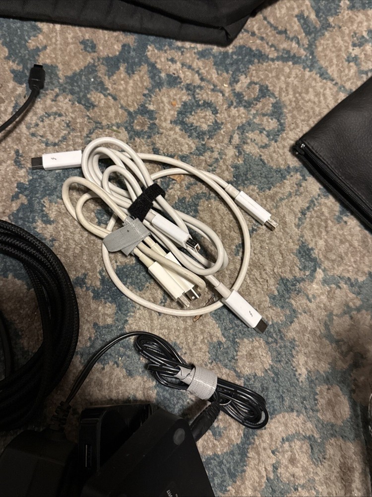 Lot Random Cables and Tech USB cables, computer, mouse, other cables, hub