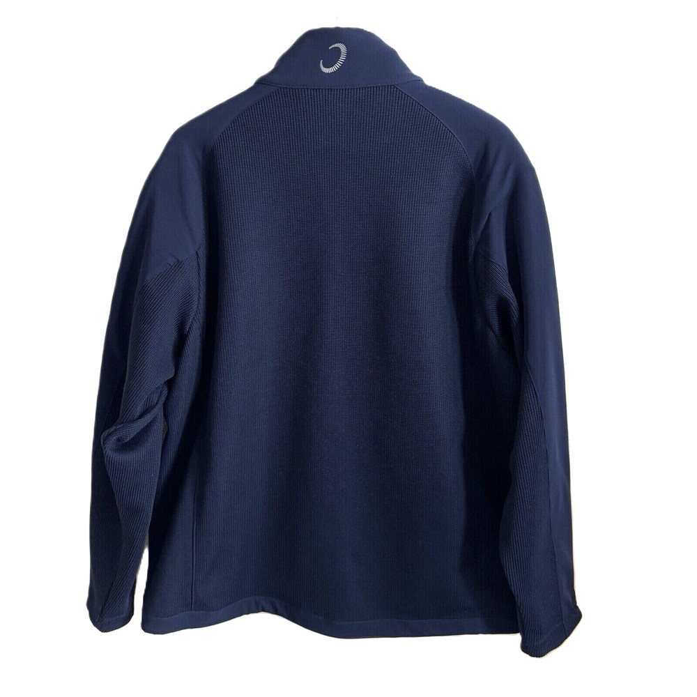 NWT Zero Restriction Z500 1/4 Zip Golf Pullover Navy Malamu Men's M